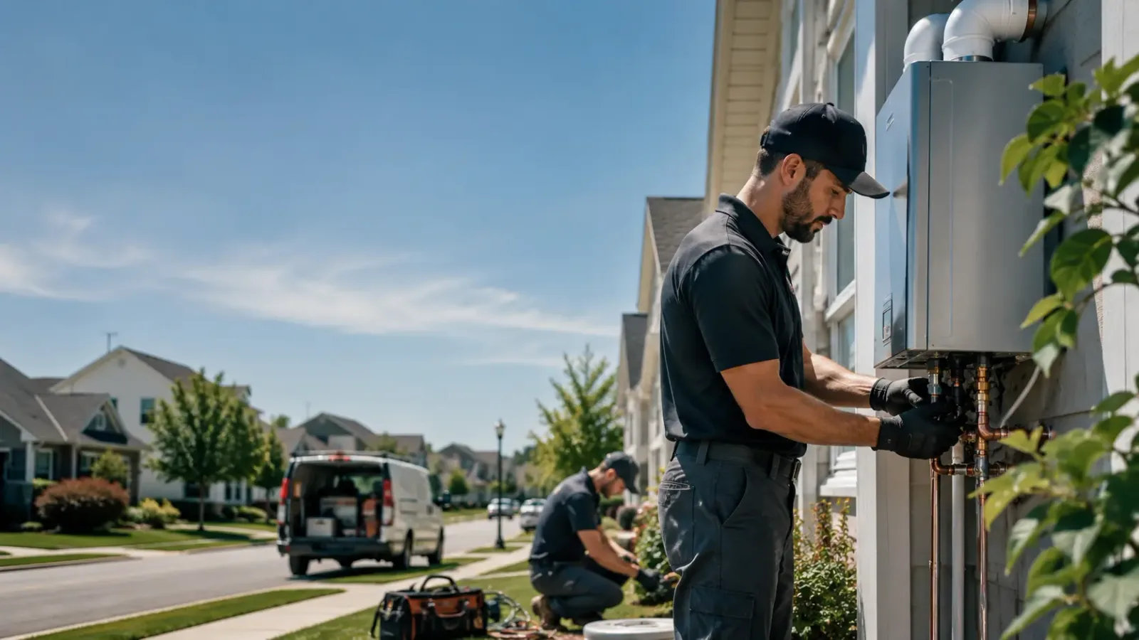 Tankless Water Heater Installation in Three Rivers, TX